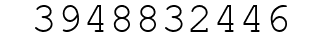 Number 3948832446.