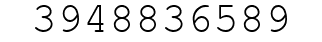 Number 3948836589.