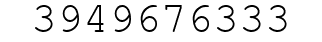 Number 3949676333.