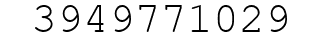 Number 3949771029.