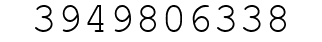 Number 3949806338.