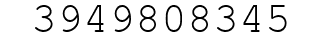 Number 3949808345.
