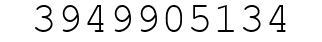 Number 3949905134.