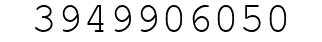 Number 3949906050.