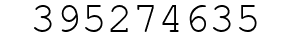 Number 395274635.