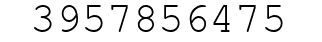 Number 3957856475.
