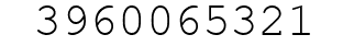 Number 3960065321.