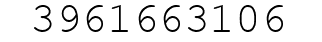 Number 3961663106.