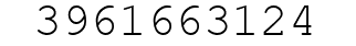Number 3961663124.