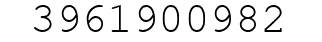 Number 3961900982.