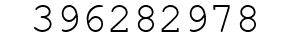 Number 396282978.