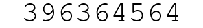 Number 396364564.