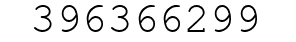 Number 396366299.