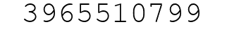 Number 3965510799.