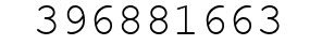 Number 396881663.