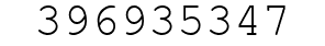 Number 396935347.