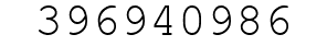 Number 396940986.