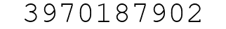 Number 3970187902.