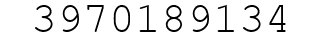 Number 3970189134.