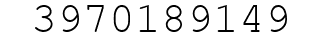 Number 3970189149.