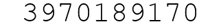Number 3970189170.