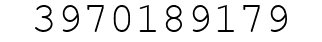 Number 3970189179.