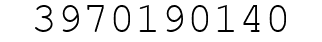 Number 3970190140.
