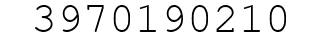 Number 3970190210.