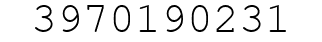 Number 3970190231.