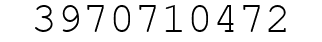 Number 3970710472.
