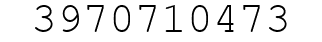 Number 3970710473.