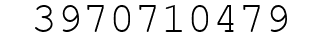 Number 3970710479.