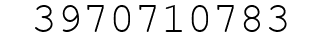 Number 3970710783.