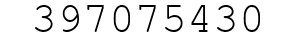 Number 397075430.