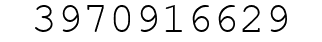 Number 3970916629.