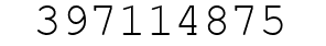Number 397114875.