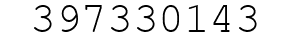Number 397330143.