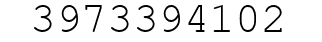 Number 3973394102.