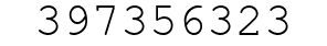 Number 397356323.