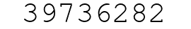 Number 39736282.
