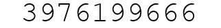 Number 3976199666.