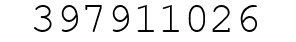 Number 397911026.