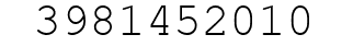 Number 3981452010.