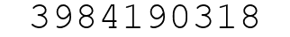 Number 3984190318.