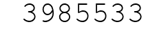 Number 3985533.