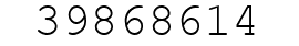 Number 39868614.