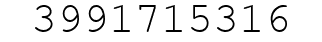 Number 3991715316.