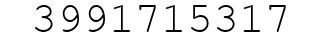 Number 3991715317.