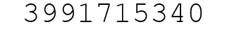 Number 3991715340.