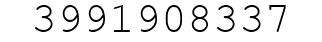 Number 3991908337.